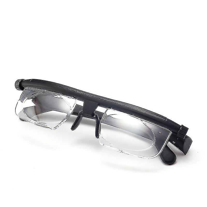 Focus Adjustable Eyeglasses -3 To +6 Diopters Reading Glasses Focal Length