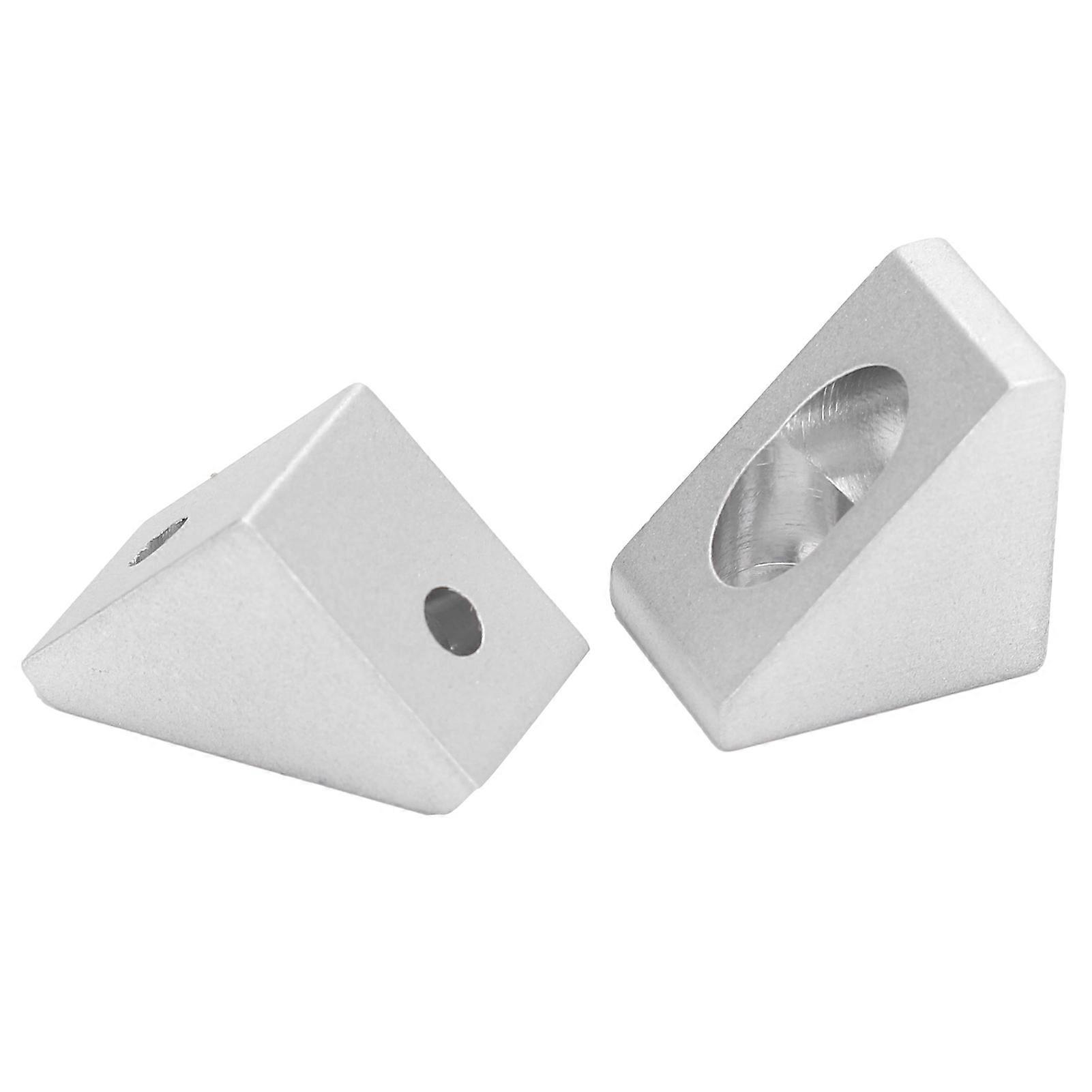 2Pcs Inside Corner Gusset Bracket RightAngled Triangle Seat 320400010003 19mmx19mm