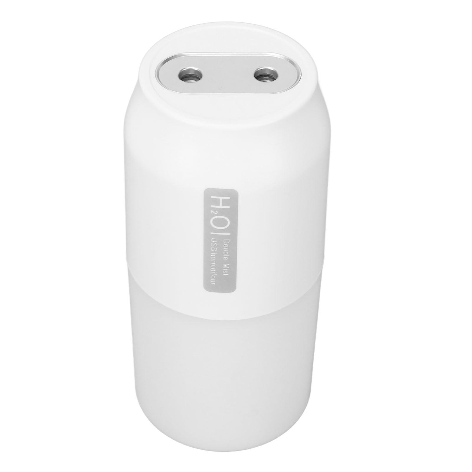 Mini Humidifier 280ml Two Spray Modes 10dB Low Noise Portable USB Humidifier with Night Light for Homes Office Travel