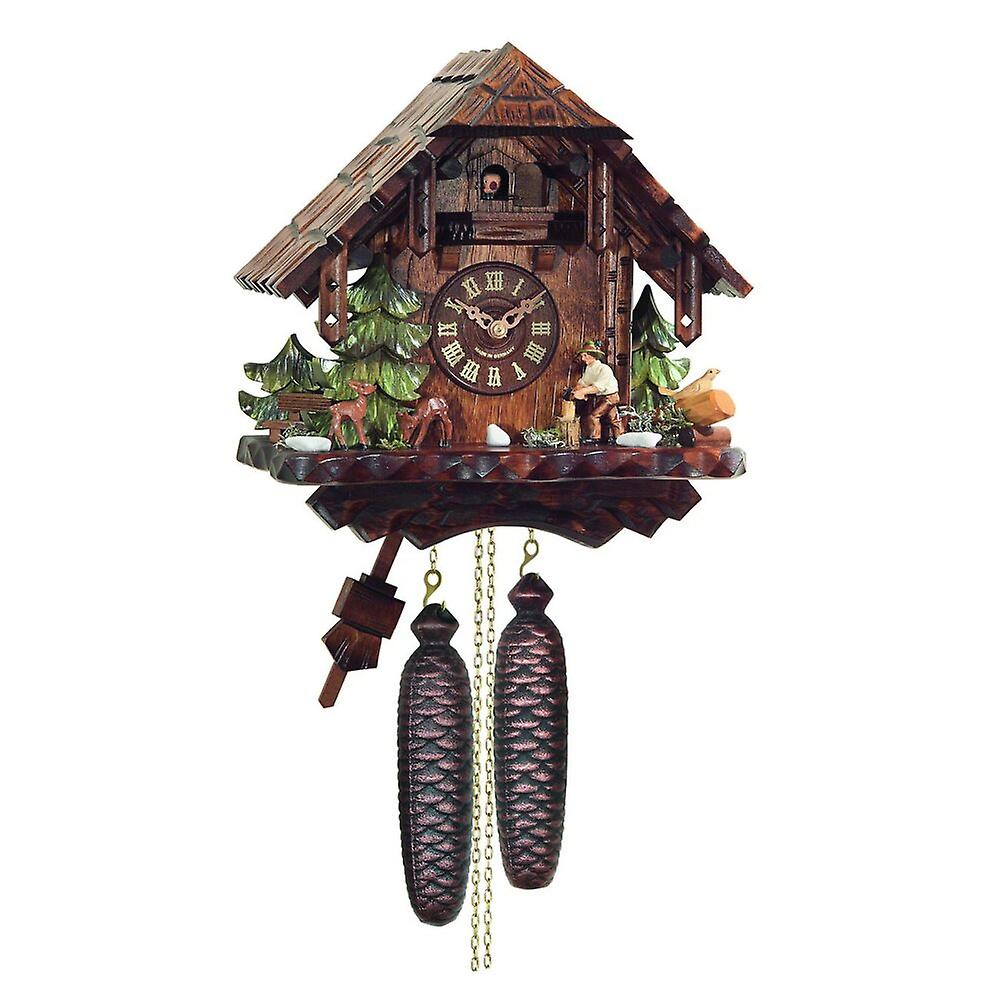 Engstler - 427 - Cuckoo Clock - 1-Day Chain Hoist - Walnut