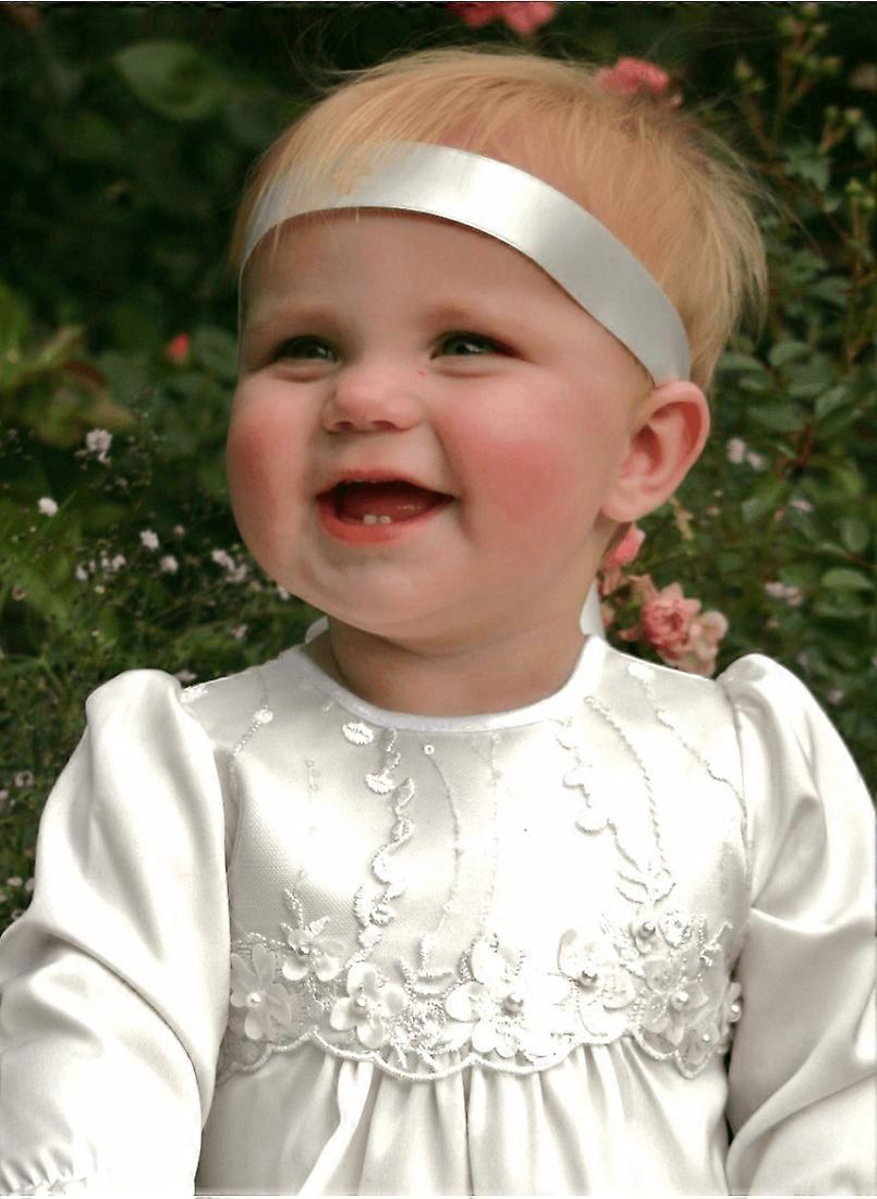 Headband With Gold Cross For Orthodox Baptism - Grace Of Sweden