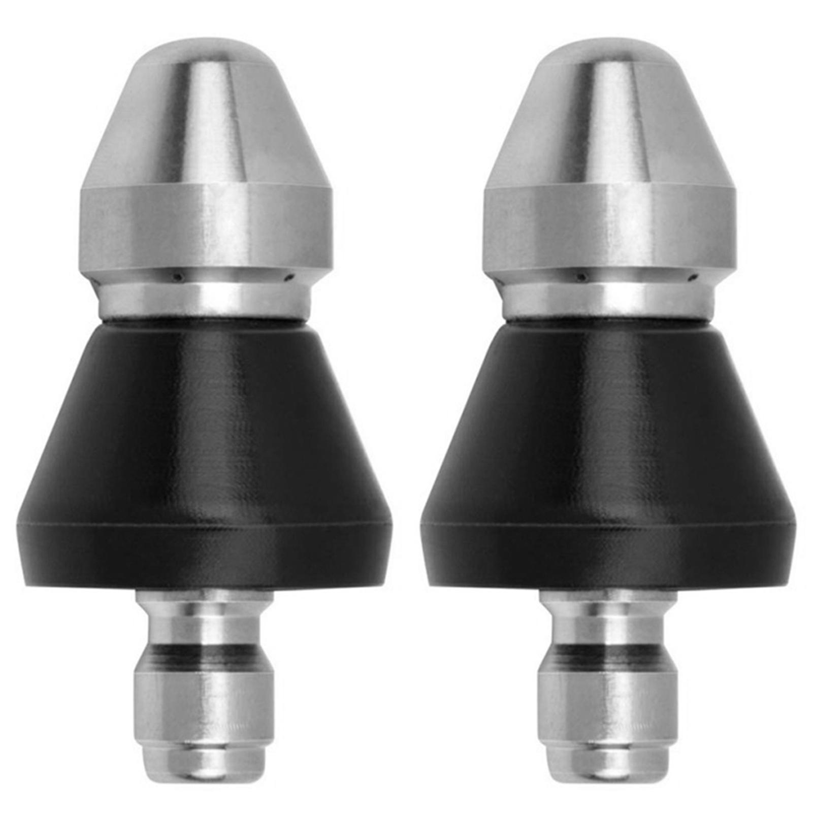 1/2pcs Powerful Nozzle for Drain Cleaning Multifunctional Durable Hose Nozzle for Unplugging Drains