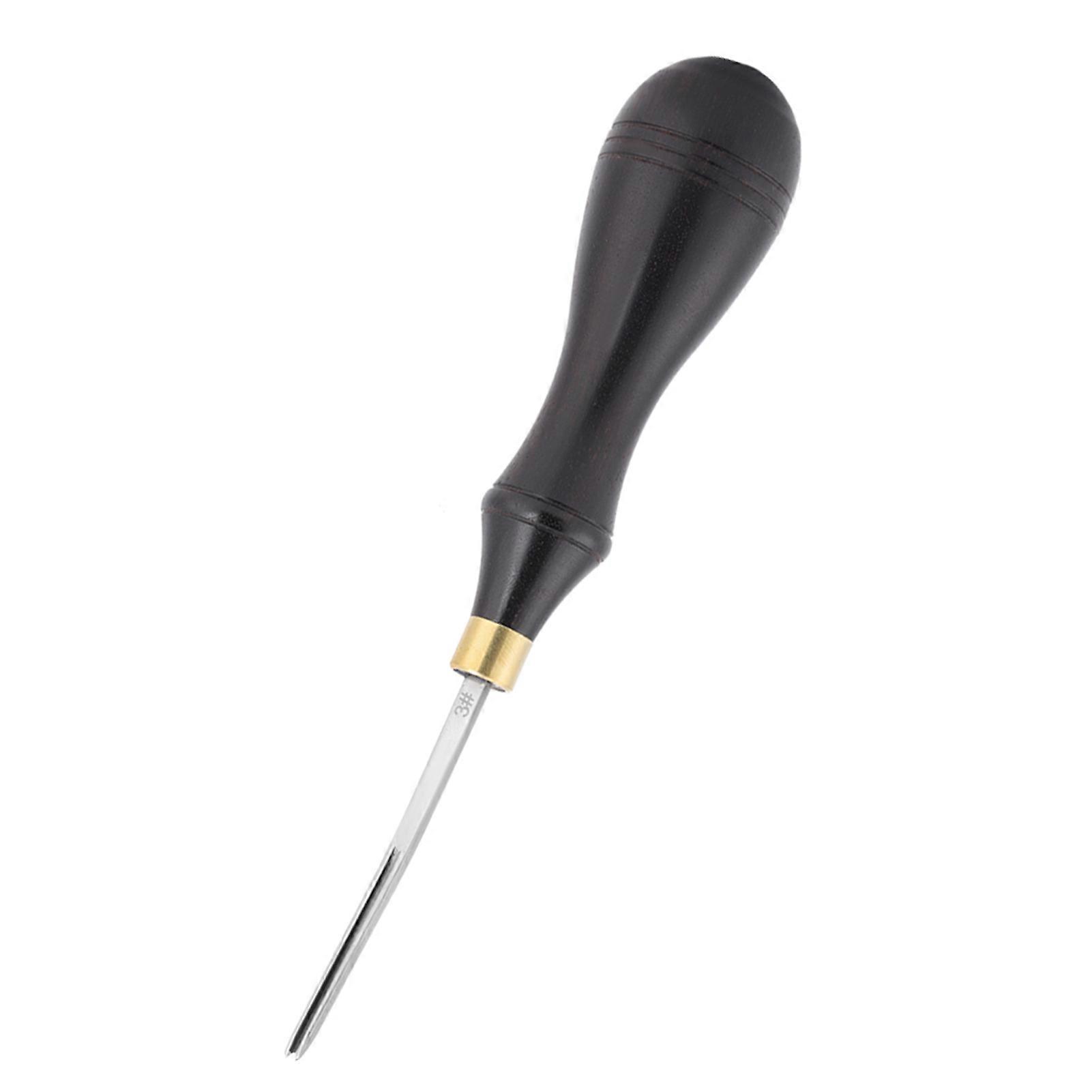 高级檀香木手柄切边皮革磨边斜面机（3#1.3mm）