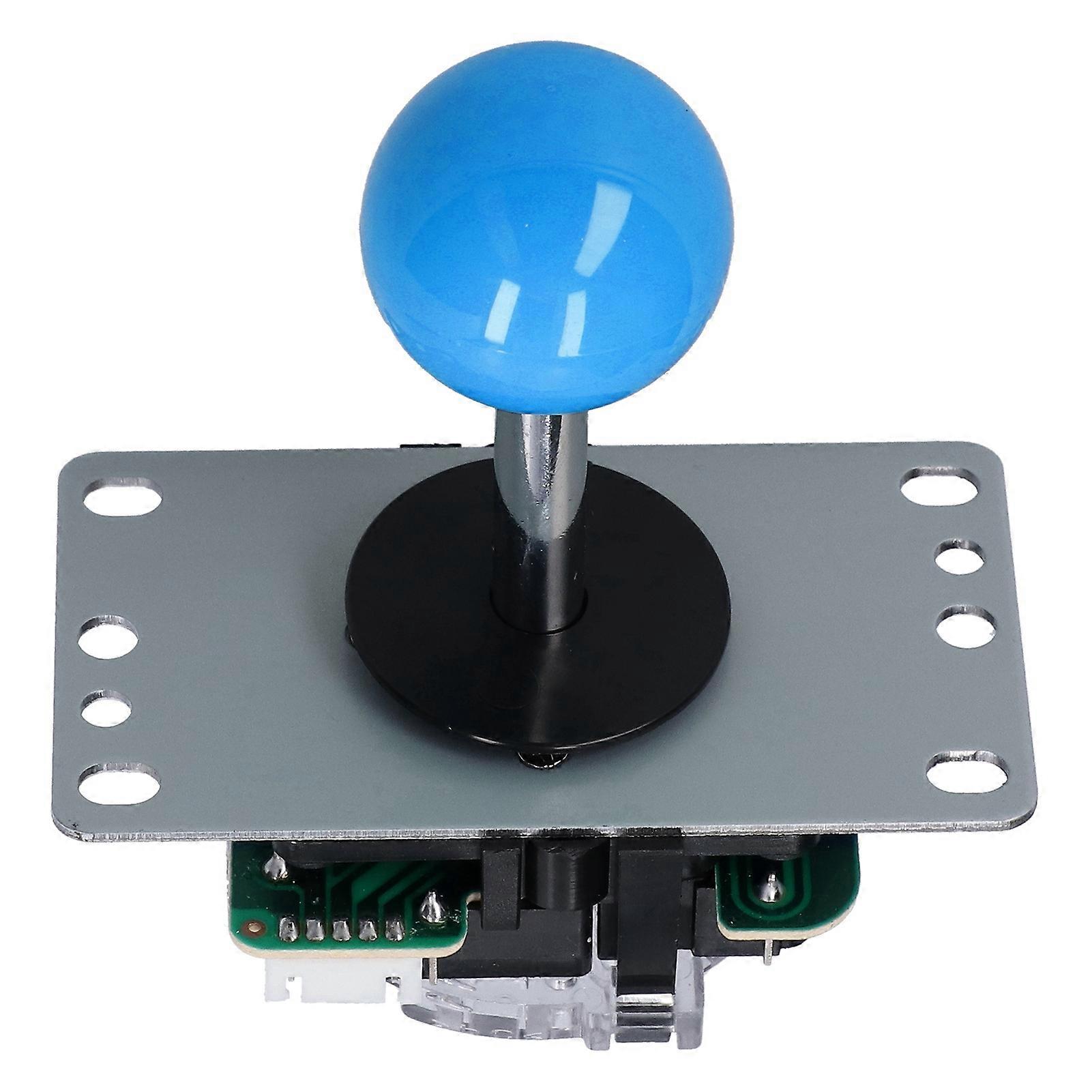QM070901 Arcade Game Joystick Kits Zero Delay Arcade Game DIY Kit Parts with Encoder Board 10 Buttons Joystick for MAMEBlue