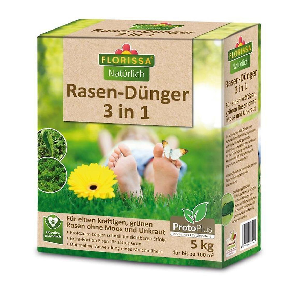 FLORISSA Lawn Fertilizer 3in1 Proto Plus, 5 kg