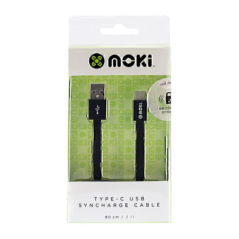Moki Premium High Quality User-friendly Durable Compact Type C Cable 90cm