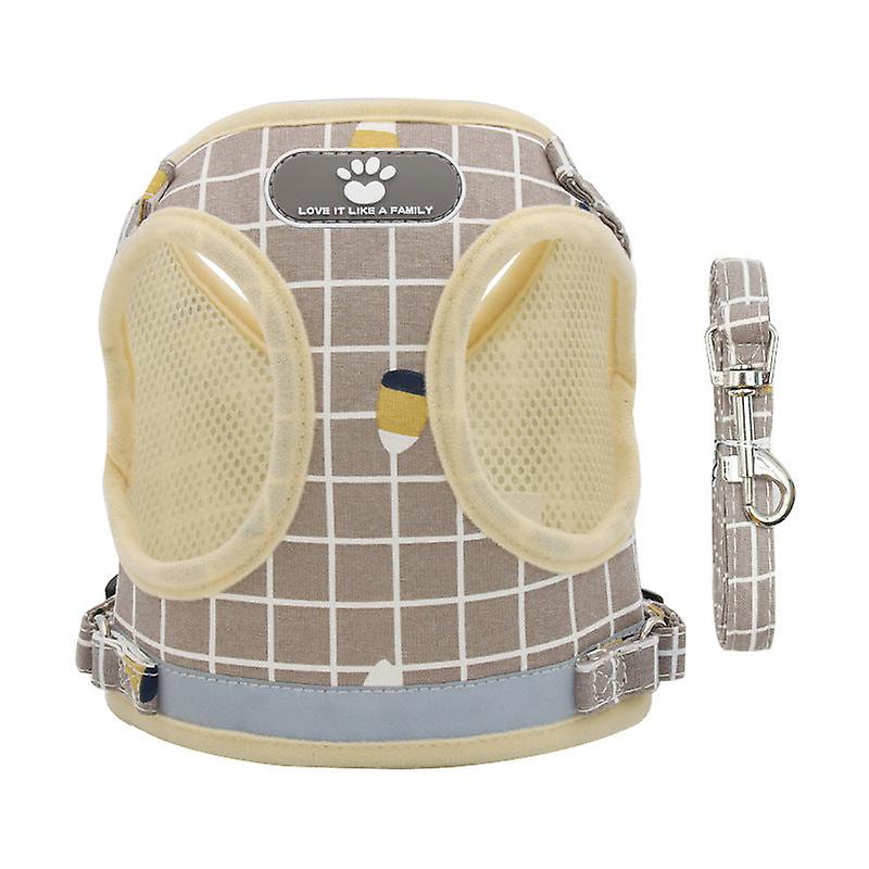 Pet Hand Holding Rope Vest-style Dog Breast Strap Anti Breaking Loose Cat Pulling Rope Pet Supplies