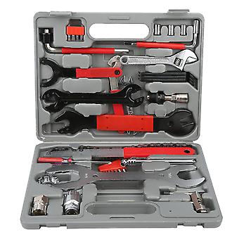 44pcs Bike Repair Tool Kit Set, Mountain & Road Bicycle Multi Tools with Puncture Tyre Pump, Cycle Maintenance Essentials for On-The-Go Fixes