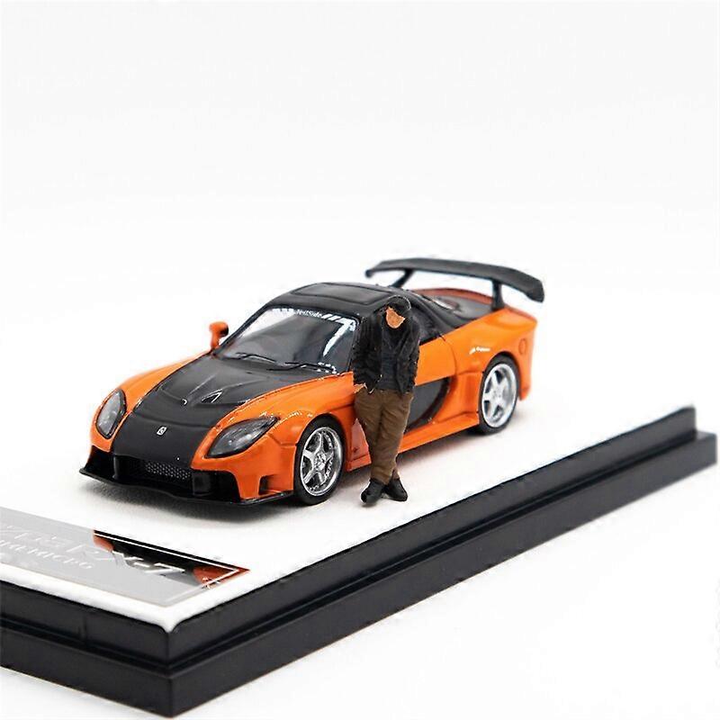 TIME MICRO 1:64 Mazda RX-7 Veilside Fast & Furious Orange Diecast