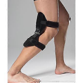 Knee Exoskeleton Assisted Walker Booster Elderly Protector Knee Pads Sports Mountaineering Fitness Cycling Climbing Stairs, One Piece, Black