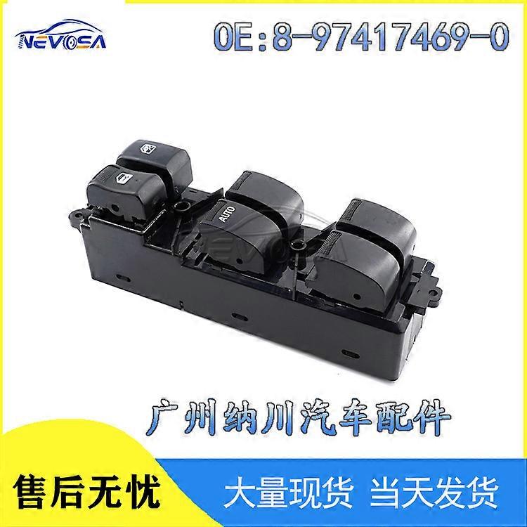 Applicable à Suzuki D-max lève-vitre avant gauche interrupteur de lève-vitre électrique 8-97417469-0