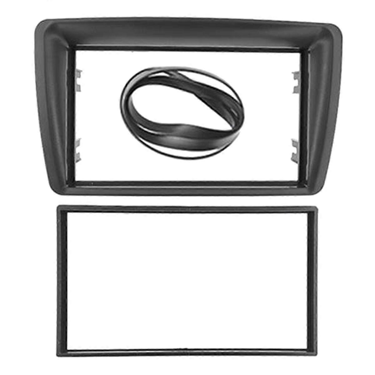 Double Din Fascias for Panda 2003-2012 Radio CD DVD Stereo Panel Dash Mount Trim Kits Frame Plate B