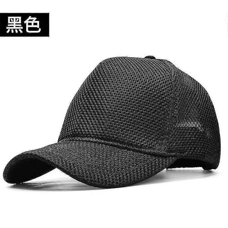 GYFDYM最高品質のフルメッシュサンハットビッグボーンマン因果関係のピークハット男性プラスサイズ