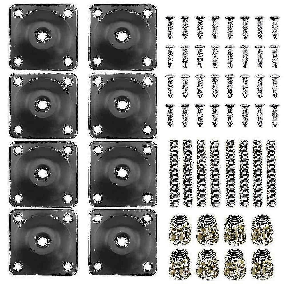 8 Pack Beinbefestigungsplatten Möbel Bein Befestigungsplatten Sofa Beine Für Möbel Sofas Sofas Sitze