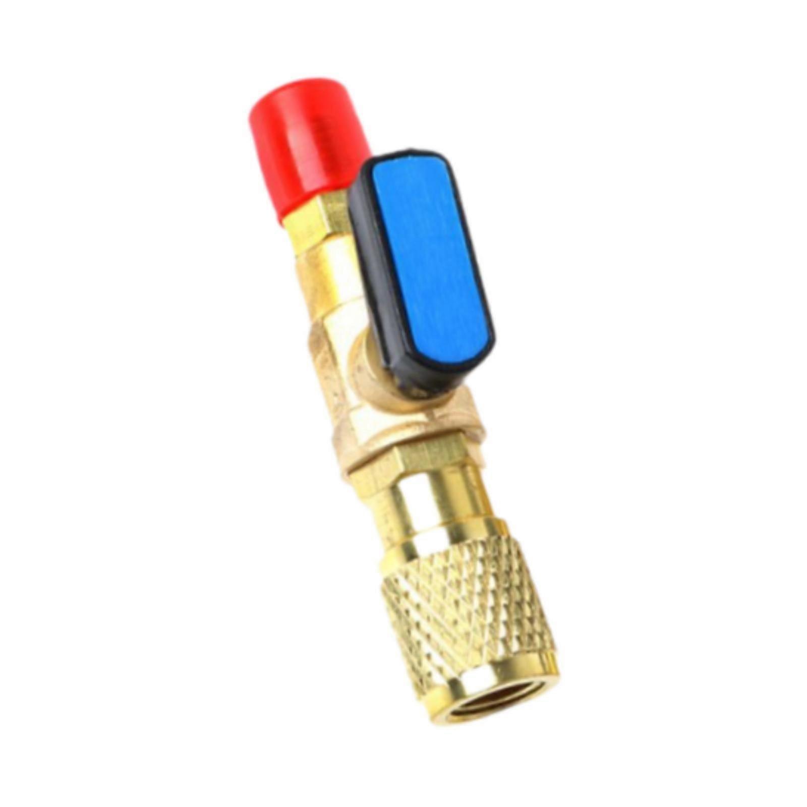 Removal Tool Compact Valve Core Quick Remover Installer Tool for Refrigerant Red