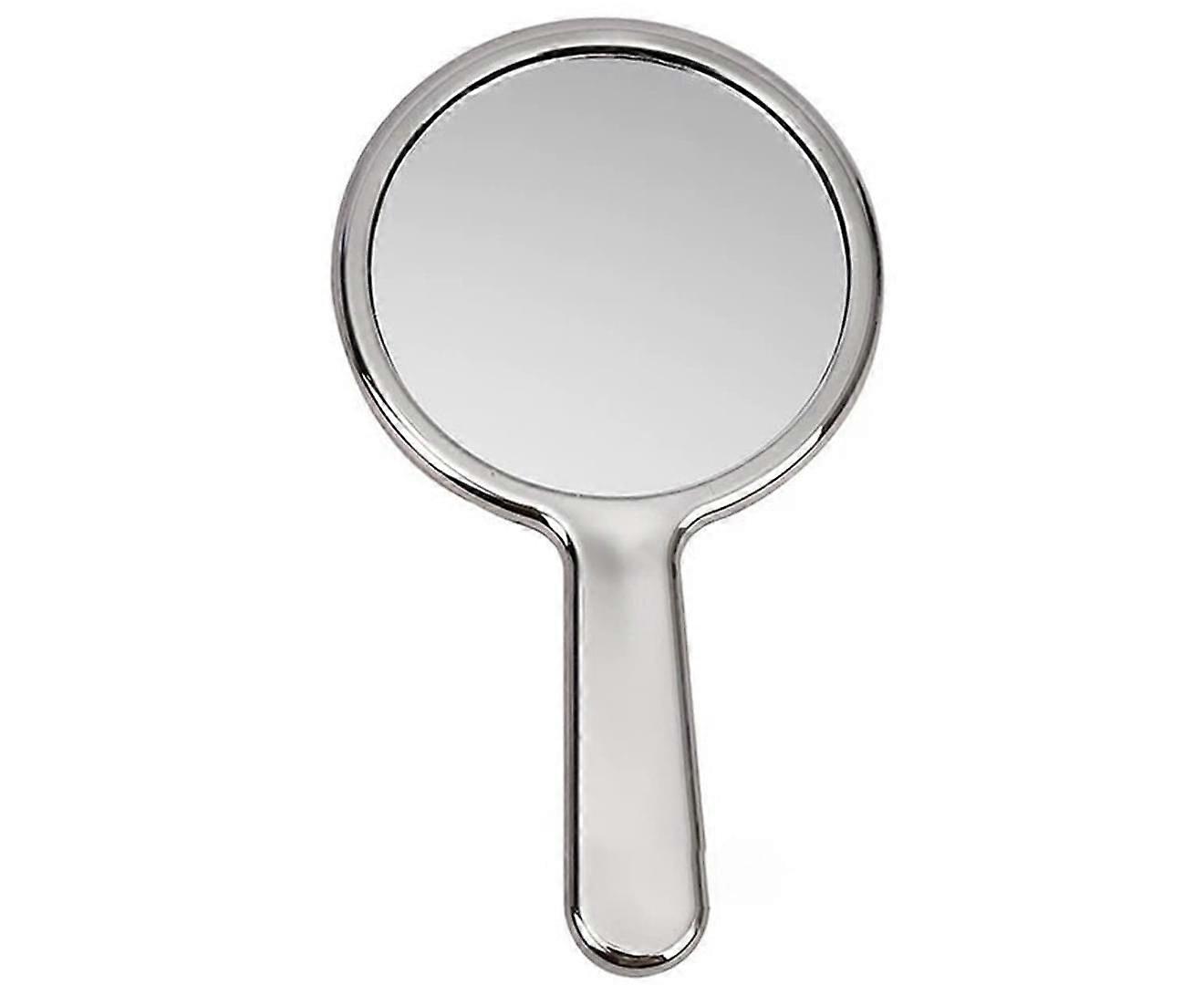 Hand Mirror, Double-Sided Handheld Mirror Magnifying Mirror with Handle