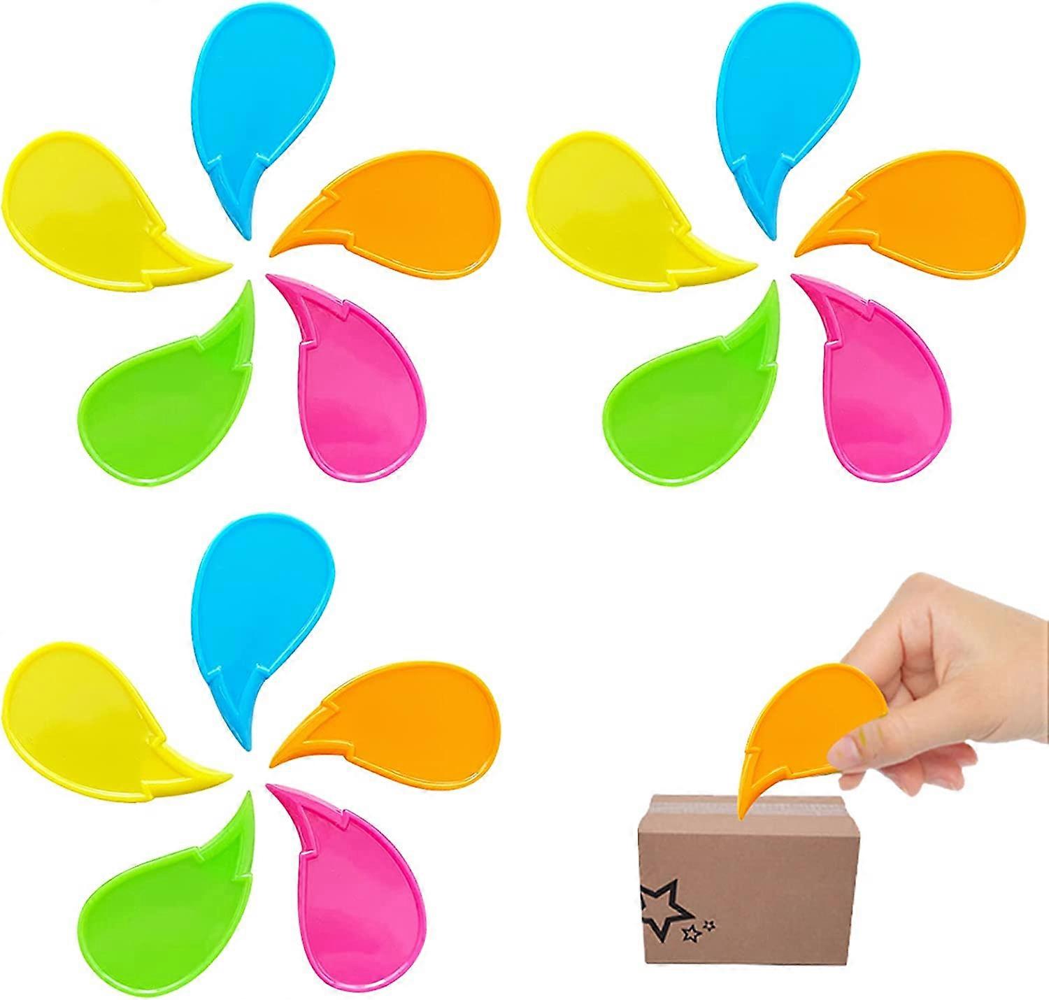 Letter Openers, Envelope Openers, Foil Cutter, for Unsealing Boxes, Couriers, Random 15 Pieces