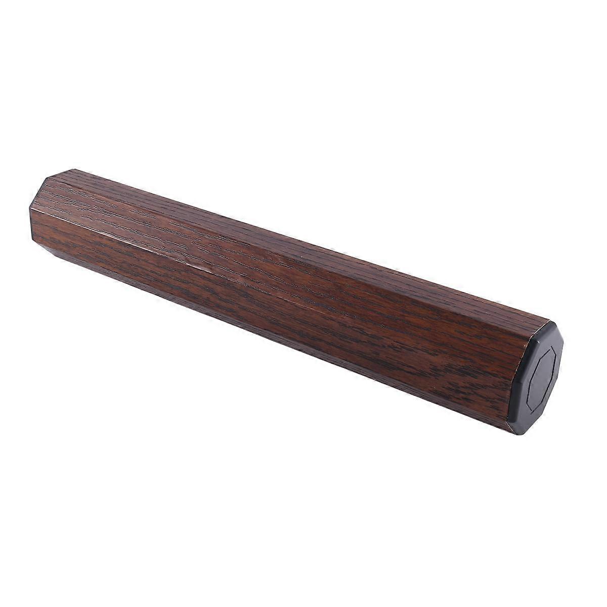 Rhythm Sand Shaker Natural Wooden Sand Shaker Rhythm Musical Instruments for Drummers and Band Accompaniment 30cm