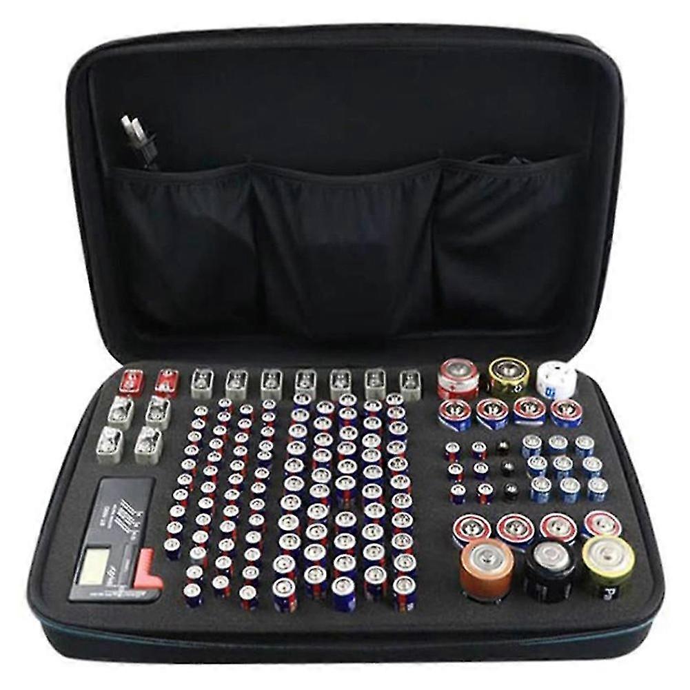 Hard Battery Organizer Storage Box Shockproof Waterproof Explosionproof Carrying Case