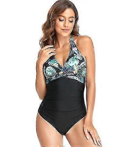 Femmes Nouvelle Arrivée Une Pièce Maillots de bain Contrôle du ventre Front Cross Maillots de bain Minceur Maillot de bain V Cou Maillot de bain