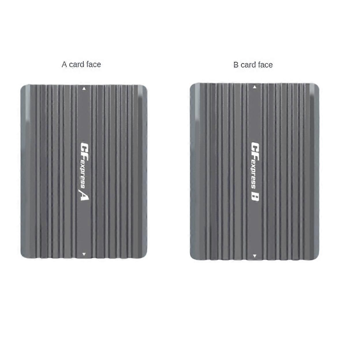 Portable Type C to CFexpress B CFexpress A Reader Drive-Free CFexpress Tyep B Card Reader CFexpress Tyep A Card Reader