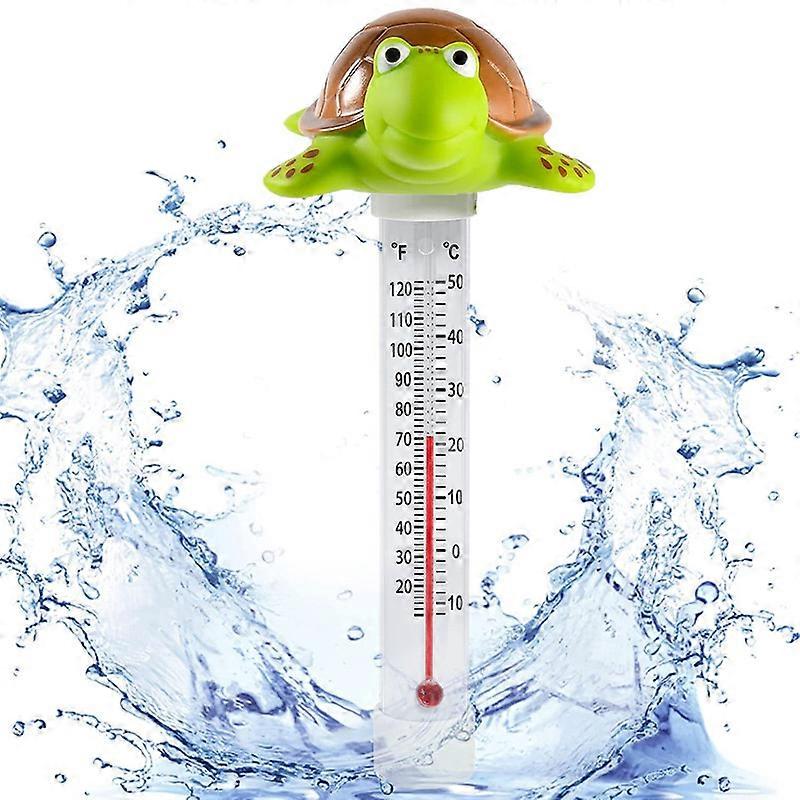 Floating Pool Thermometer, Large Display with String Easy to Read