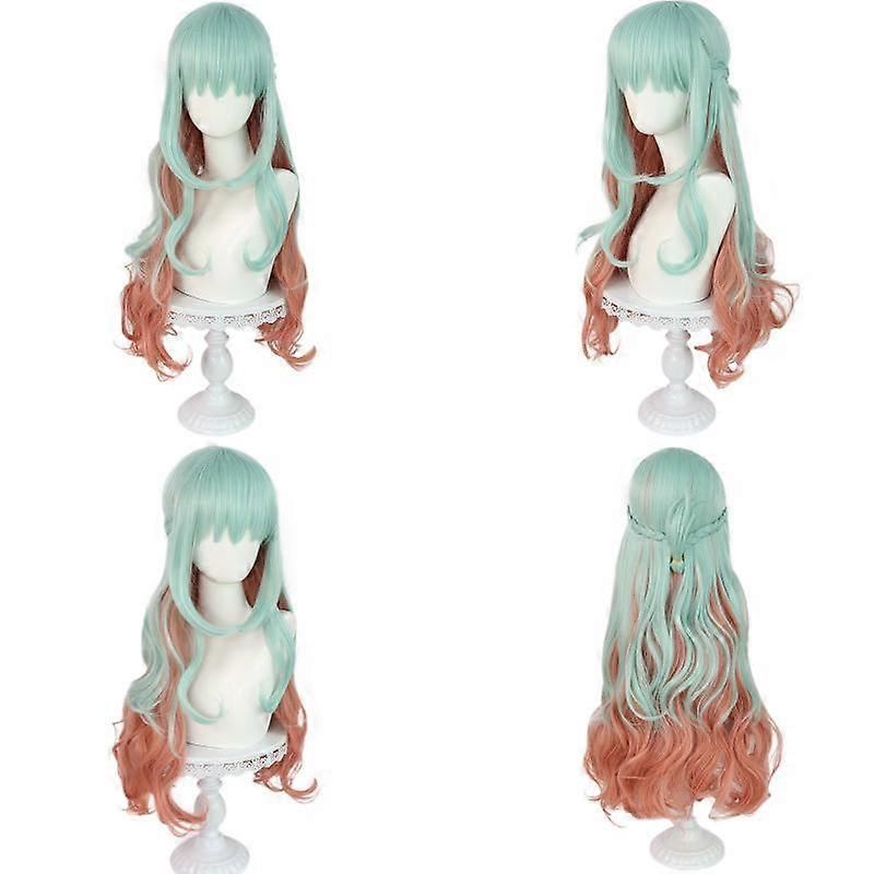 أنيمي الشاهقة غزو شينزاكي كوون تأثيري شعر مستعار مع اللباس اليابان JK موحدة مجموعة كاملة Kawaii عيد الميلاد كرنفال البدلة ازياء