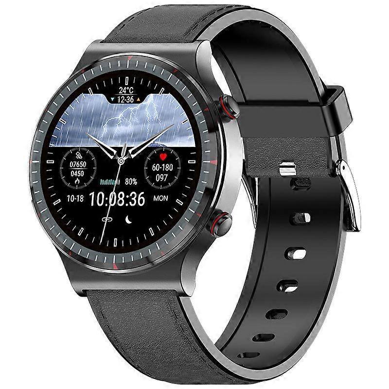 G08 smartwatch ECG+PPG electrocardiogram HRV heart rate blood pressure blood oxygen heart rate temperature monitoring smartwatch