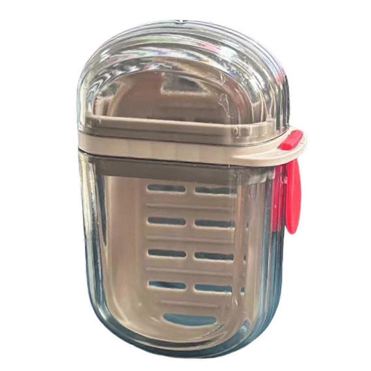 Travel Soap Box Soap Storage Portable Cover Sealed Soap Travel Carry Transparent