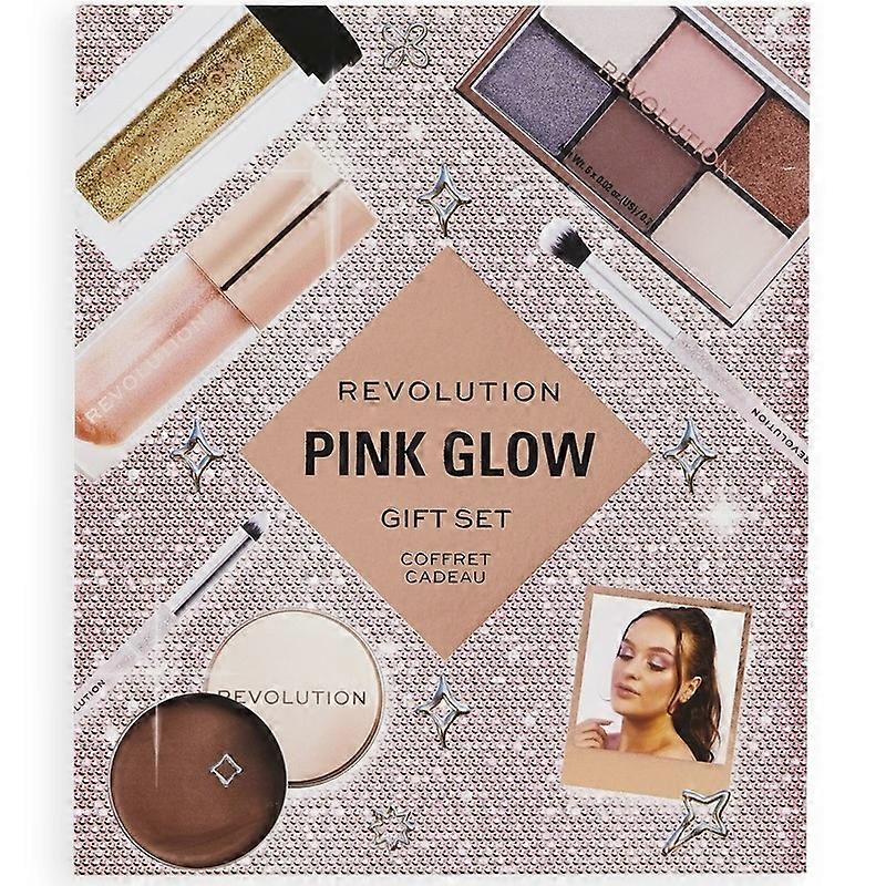 Makeup Revolution Pink Glow Get The Look Gift Set 