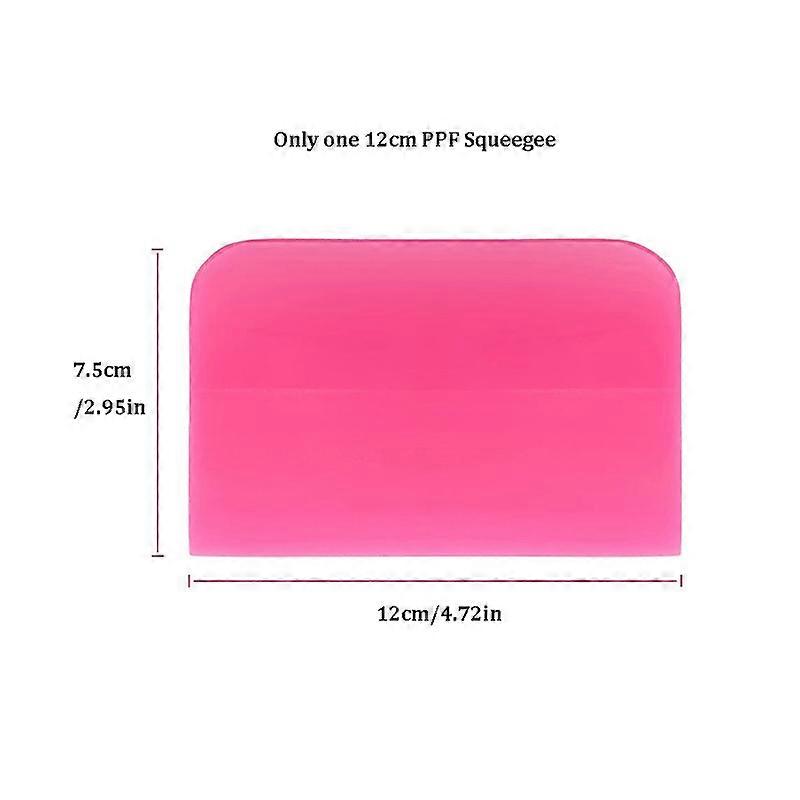 1Pcs PPF Squeegee Soft TPU Rubber Squeegee Anti-Scratch Water Wiper Blade Scraper Cleaner Car Vinyl Wrap Window Tint Tool