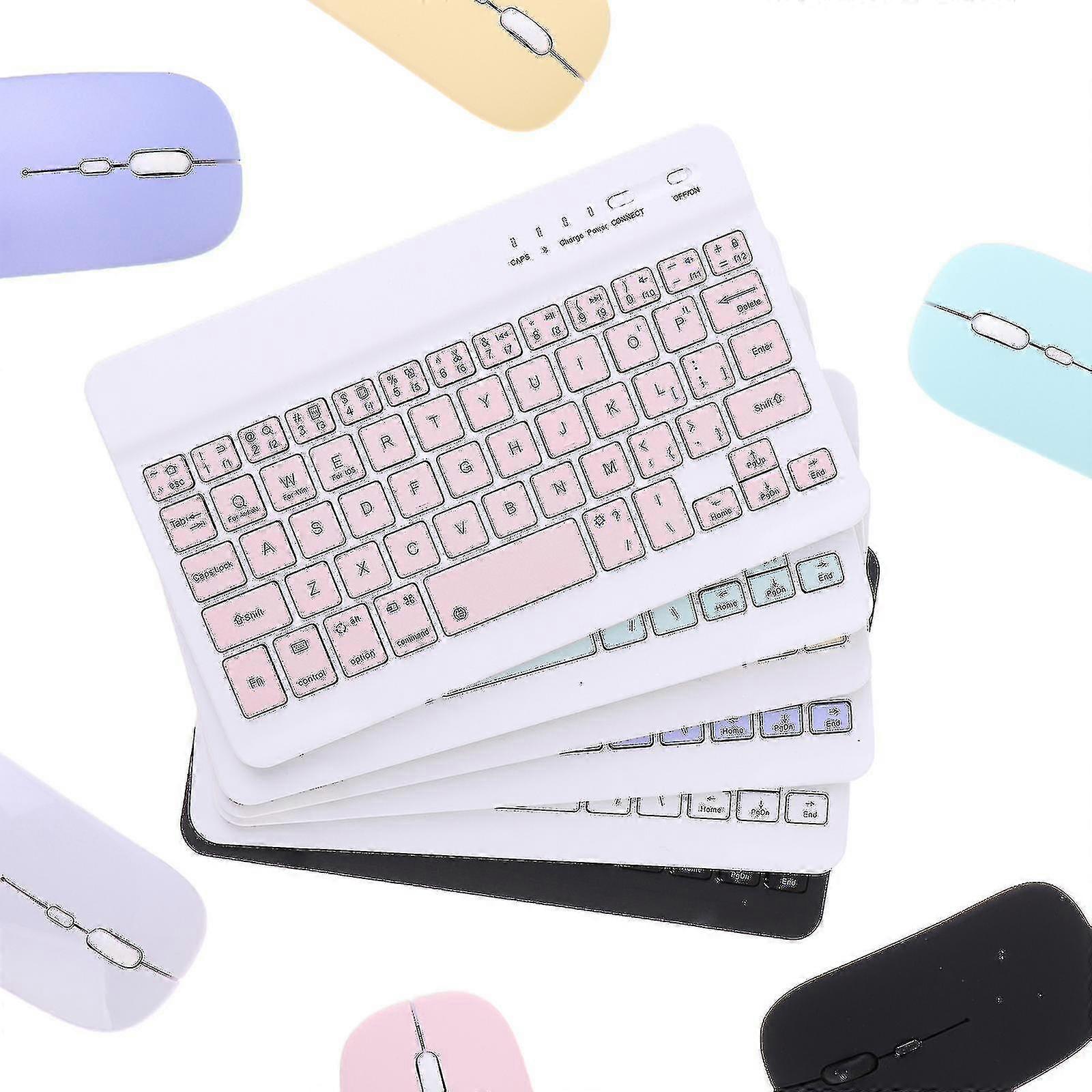 Wireless Keyboard Mobile Phone Tablet Computer Bluetooth Keyboard Mouse Set