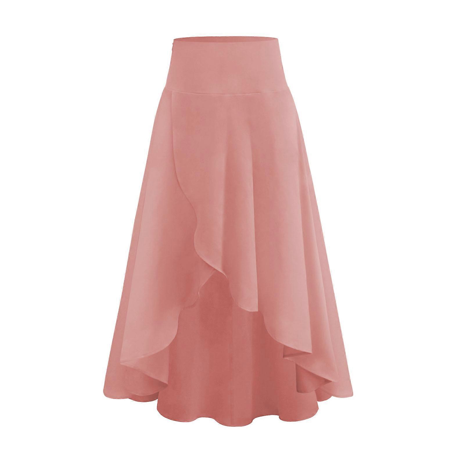 Women\'s High Waist Long Skirt Elegant Drape Skirt Available in Plus Size for Woman Casual Skirt