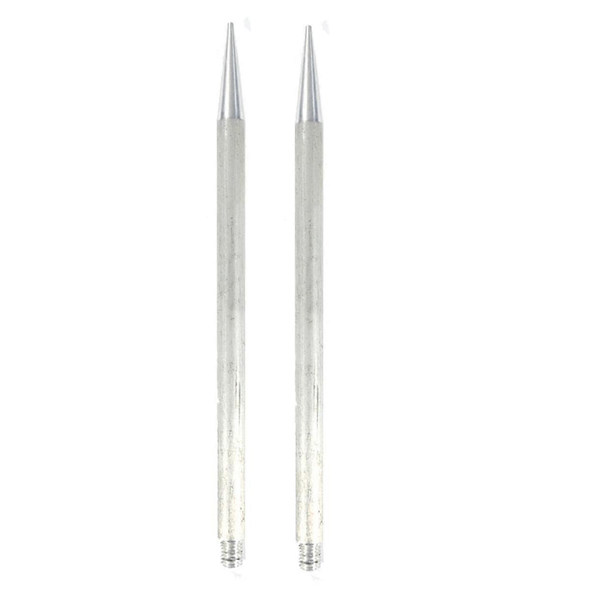 2 stks/set kortegolfantenne grondanker GP aluminiumlegering M10 draad grondpen -12 ma-12 antenn