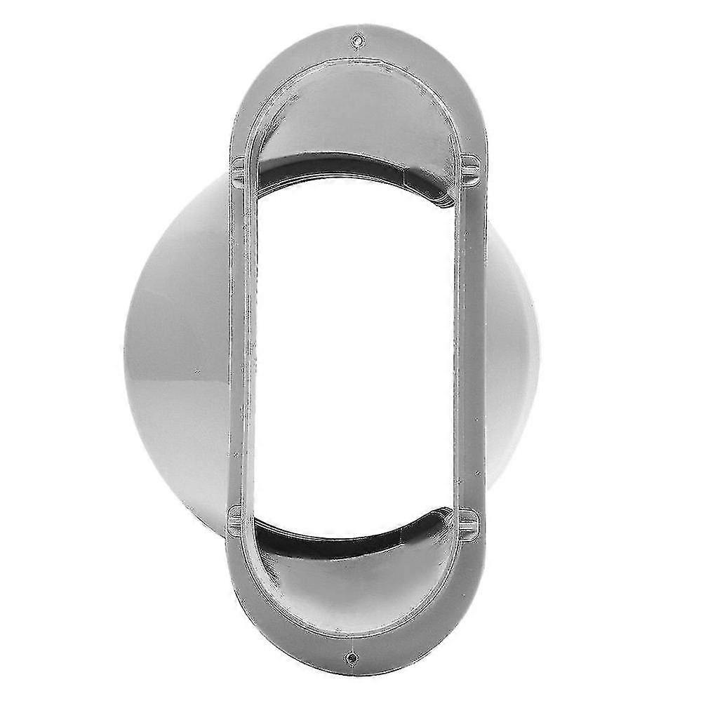 15cm Portable Air Conditioner Window Exhaust Duct Pipe Hose Interface Connector(flat Nozzle)