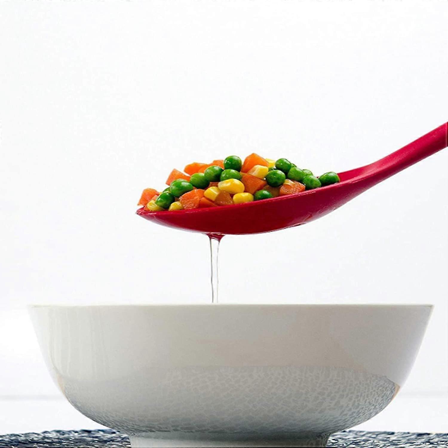 Silicone Nonstick Slotted Spoons|cooking Baking Spoons Set