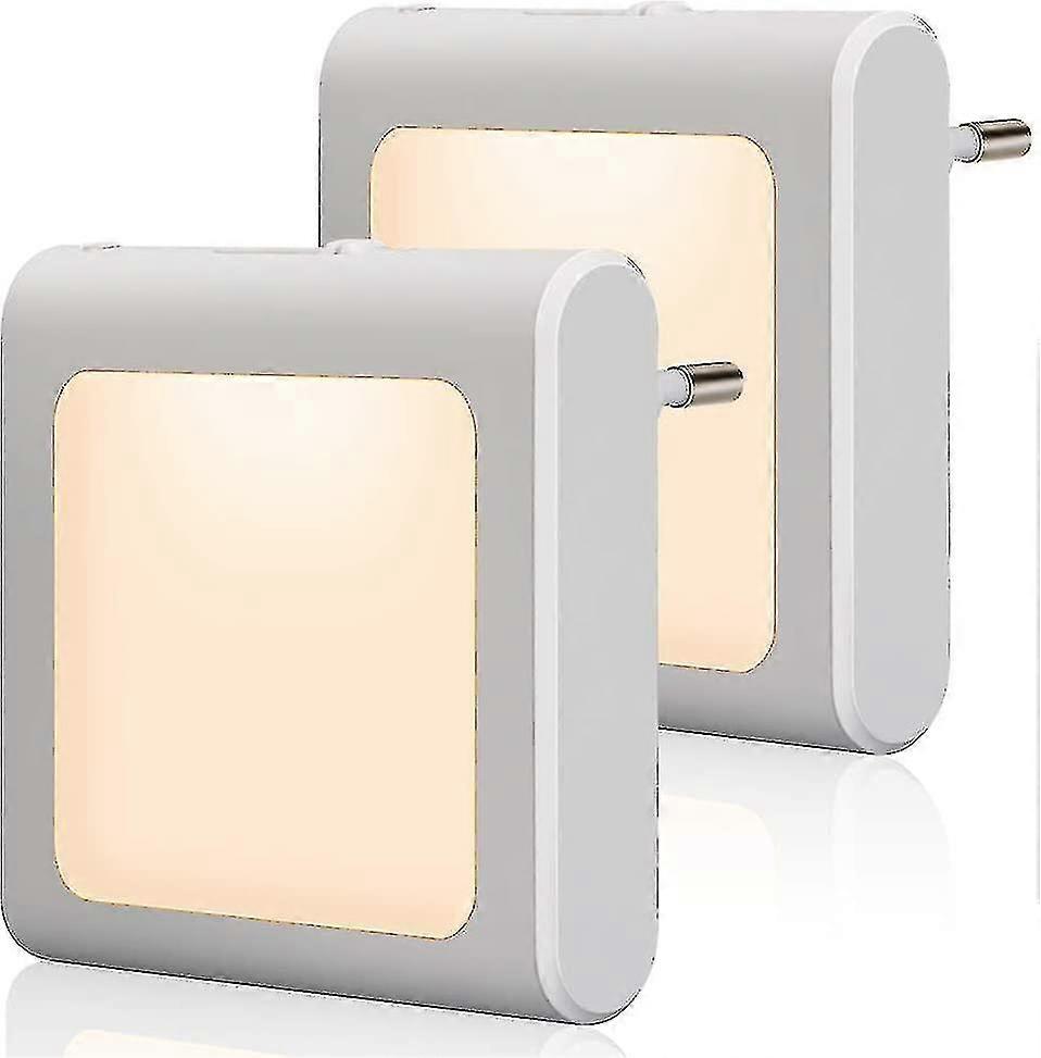 Night Light With Twilight Sensor, 2 Pieces Brightness Infinitely Adjus