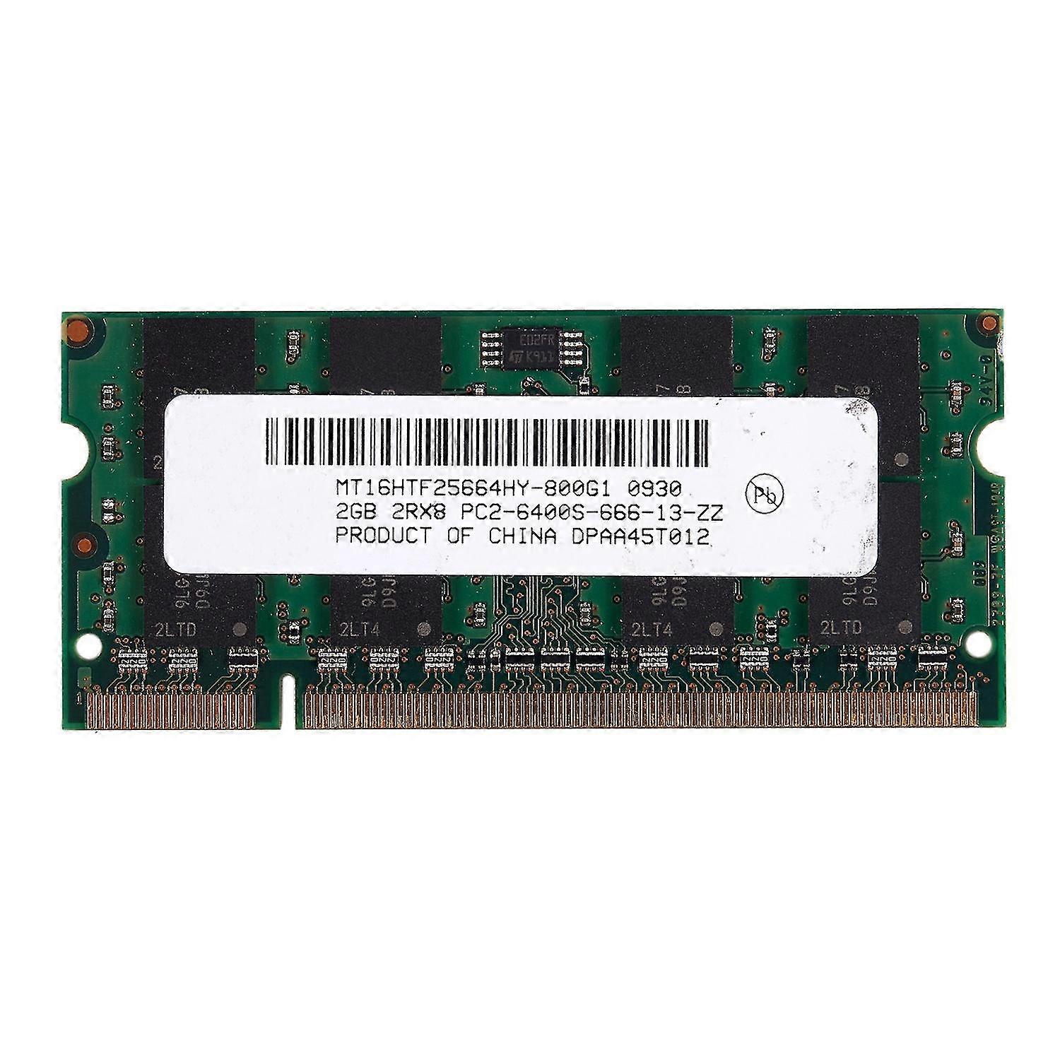 2GB DDR2 PC2-6400 800MHz 200pin 1.8V Laptop de memorie So-dimm Notebook Ram