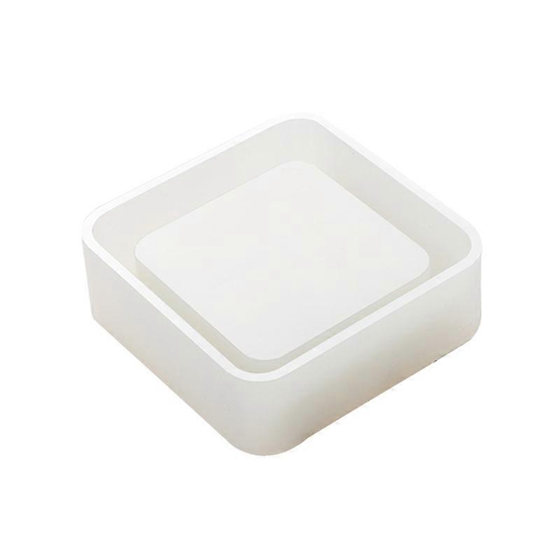 Silicone Round Square Ashtray Mold Jewelry DIY Making Mould Casting Craft Tool KAESI