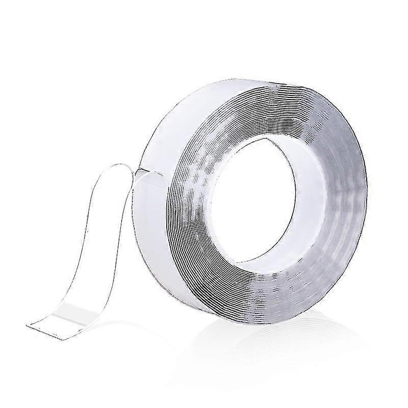 5 Rolls Multifunctional Double Sided Adhesive Tape Waterproof Reusable Wall Stickers,2m