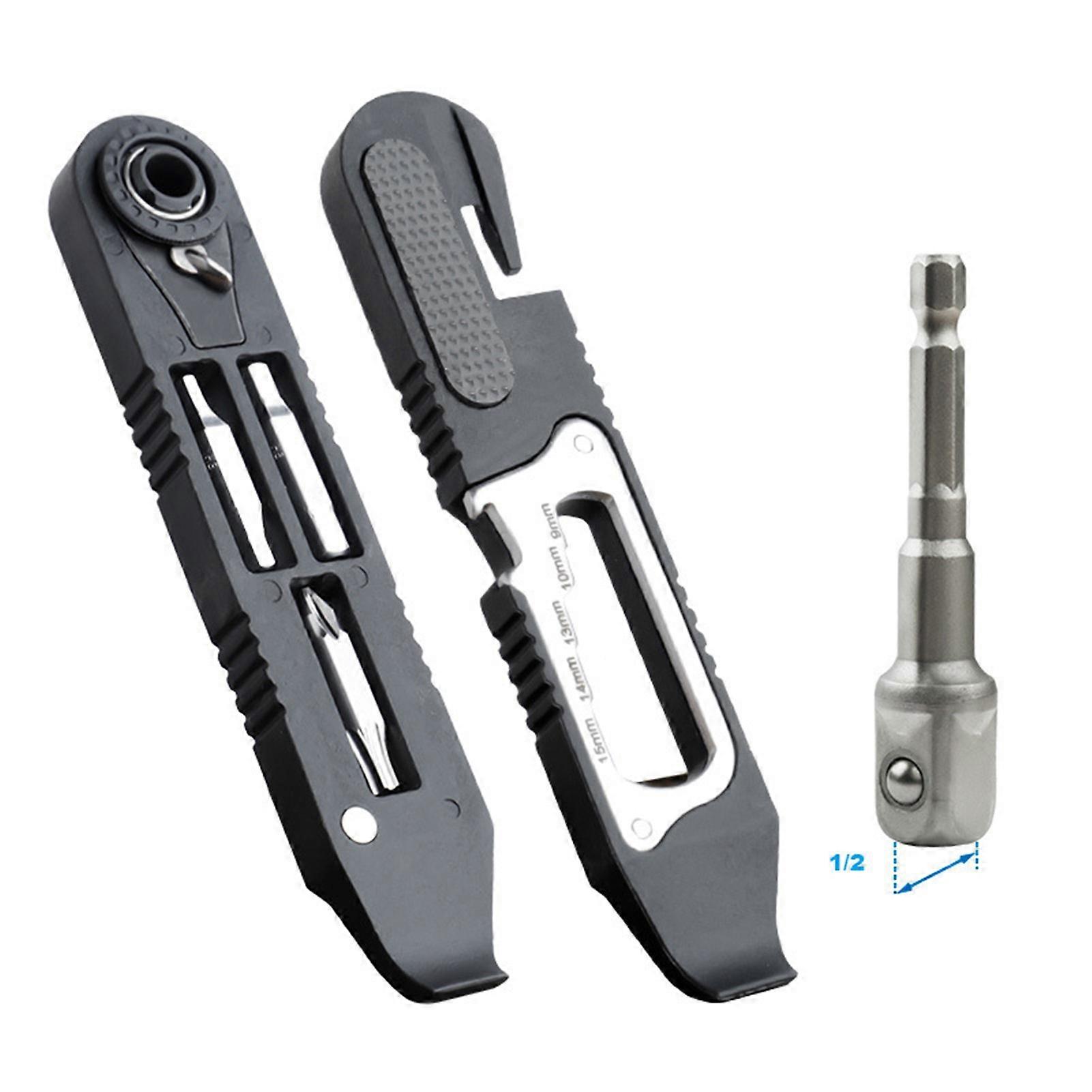 KaesiBicycle Tire Levers No Deformation Heavy-duty Easy Grip Road Mountain Bike Tires Lever with Bottle Opener for MTB