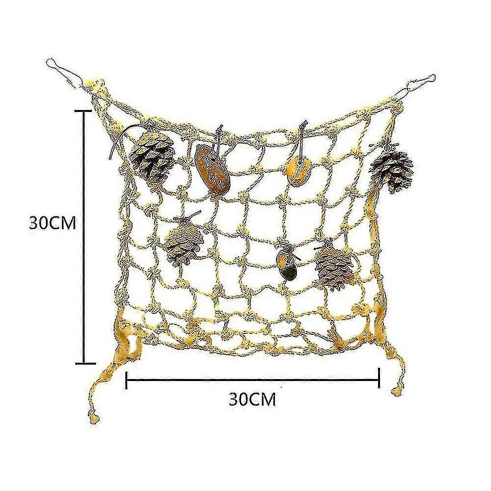 Bird Toy Nut Bite Toy Funny Climbing Net