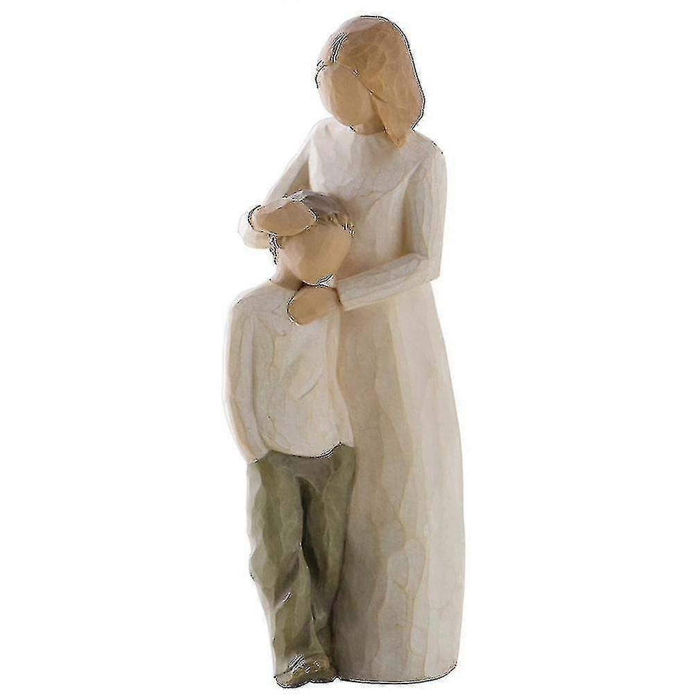 Mother And Son Figurine