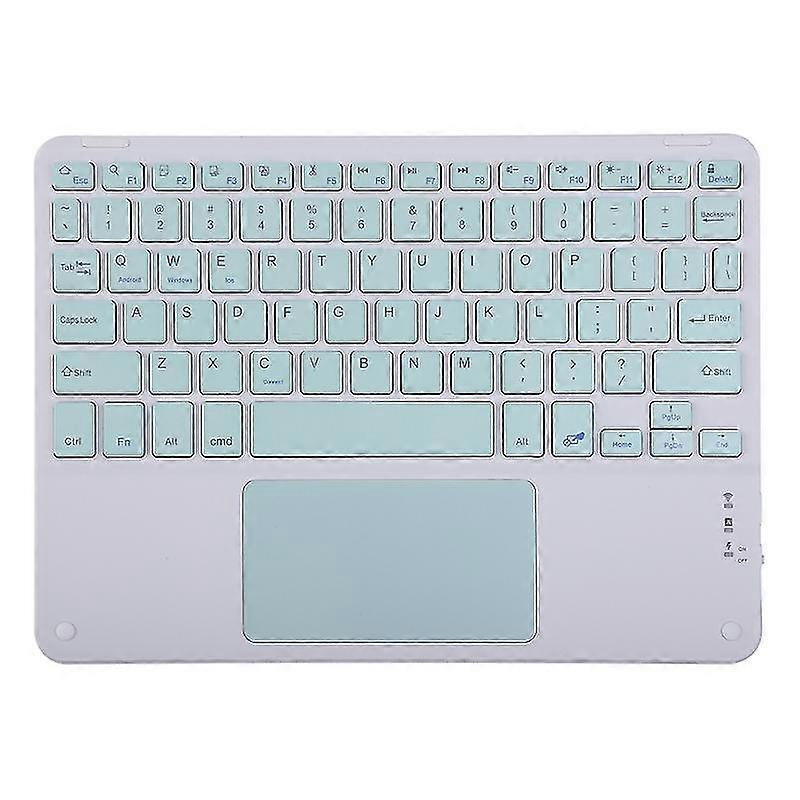 Wireless Bluetooth-compatible Keyboard With Touchpad Usb Rechargeable Built-in