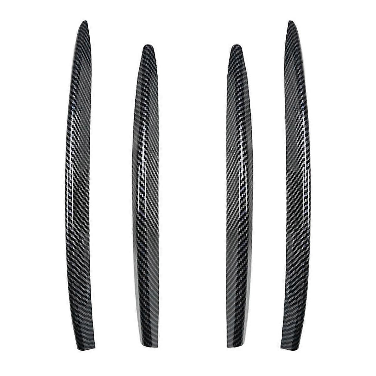 Car Front Fog Lights Trim Strips Bumper Lip Splitter Spoiler for CLA Class C118 X118 2023+ Carbon F