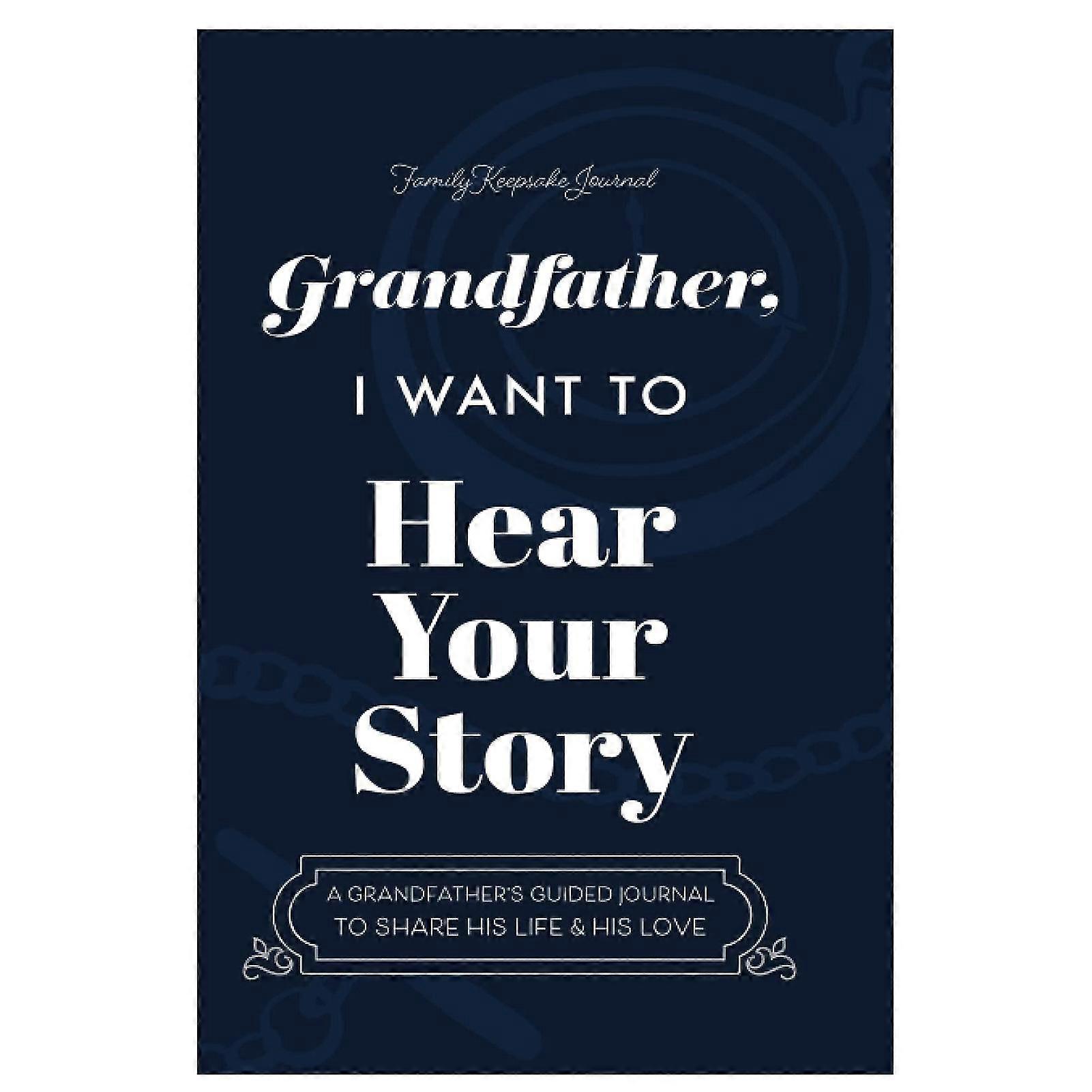 Grandmother I Want to Hear Your Story Notebooks Fill In Message Keepsakes Books Personalized Printed Journal Gift