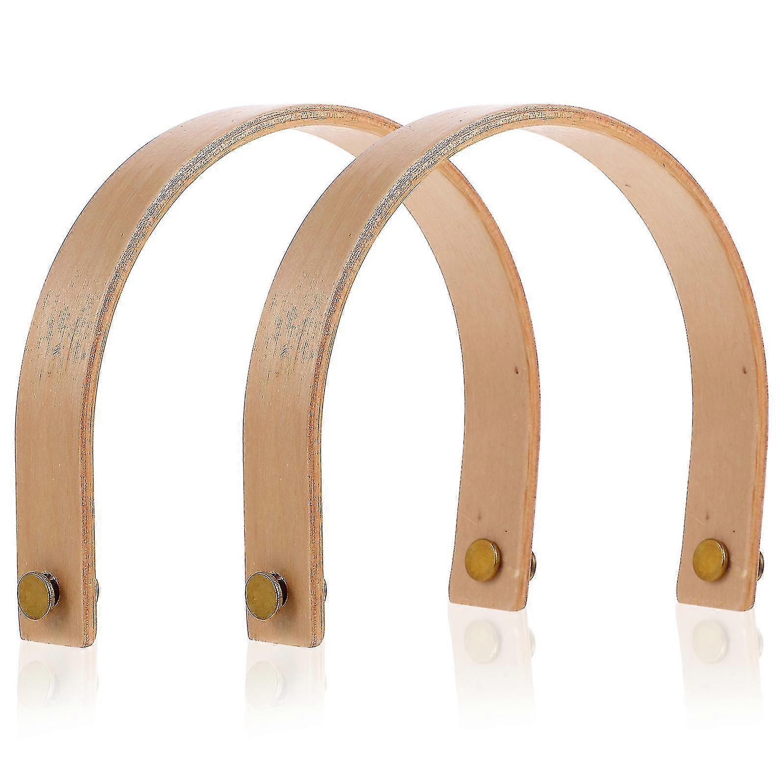 2 Sets Of Wooden Teapot Handles U-shaped Kettle Handles Tea Pot Handle Replacement Teapot Supplies
