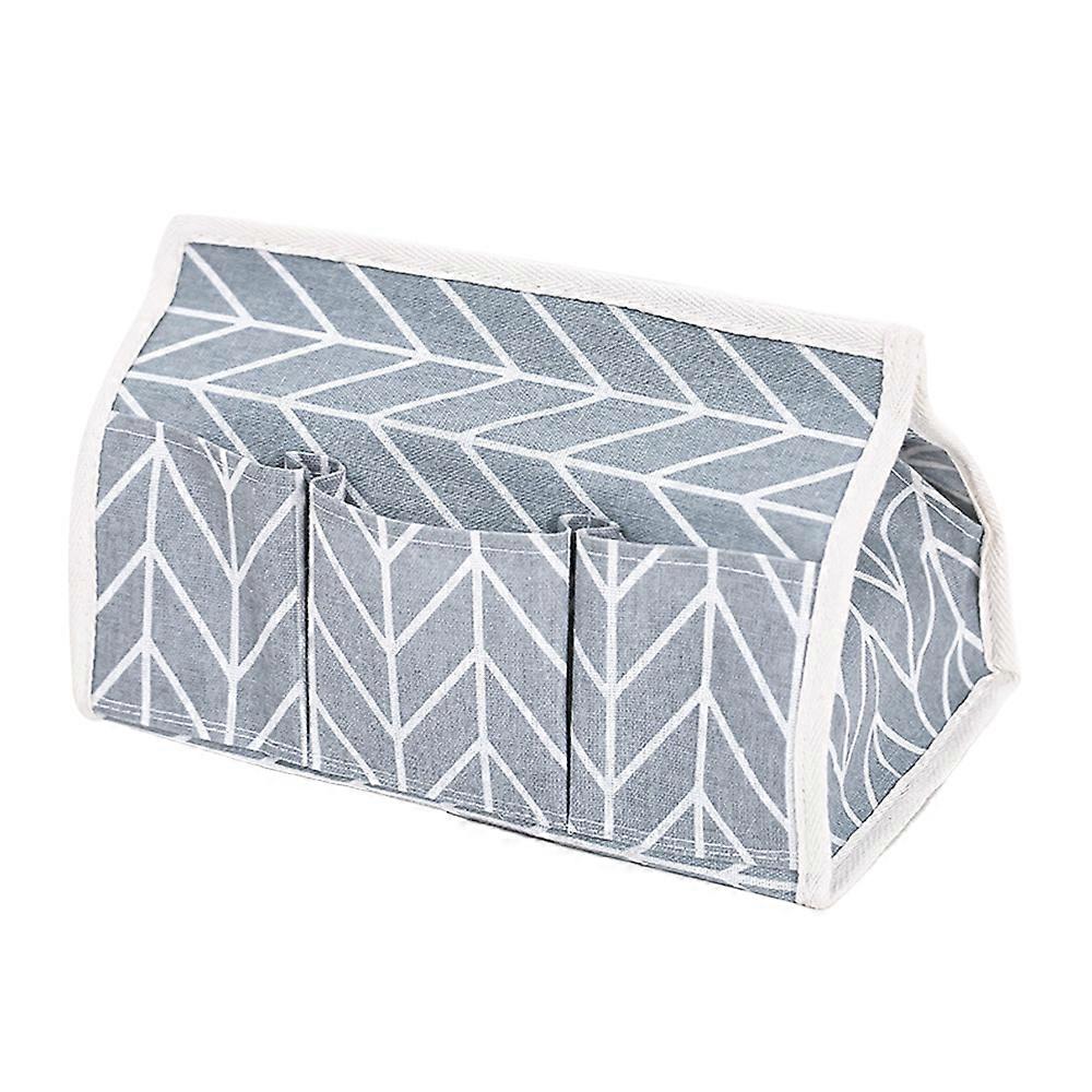 Moderne vev oppbevaringsboks stoff vevsboksholder Polyester Vev Box Cover