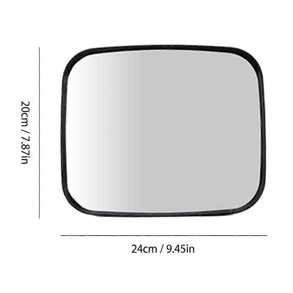 Miroir convexe en acrylique Miroir de circulation de sécurité Zones de sécurité d’allée à large vue Entrepôt extérieur Vue latérale Miroir acrylique