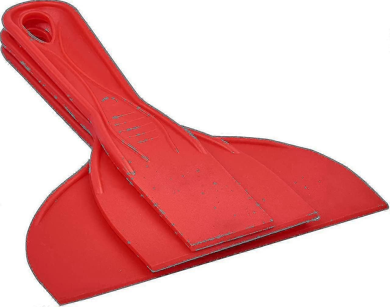 3 Pcs Plastic Scraper Tool,plastic Putty Knife Set, Wallpaper Scraper Plastic, Paint Scraper Plastic Tool